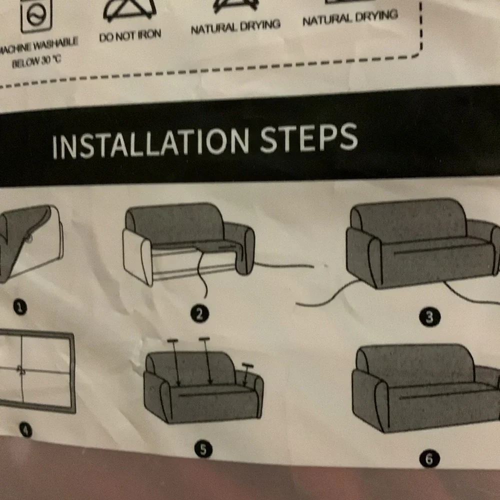 Sofe and loveseat cover
